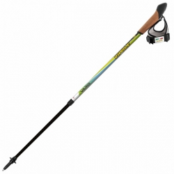 Треккинговые палки Vipole Vario Click-In Green/Gray