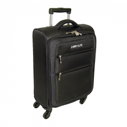 Чемодан Carry:Lite Diamond Black S 923940
