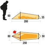 Палатка Ferrino Bivy 1 (10000) Orange/Gray