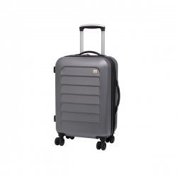 Чемодан Members Chevron S Grey 924151