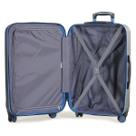 Чемодан Members Onyx M Black-Blue 924119
