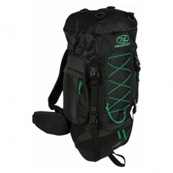 Рюкзак туристический Highlander Rambler 44 Black/Forest Green 924208