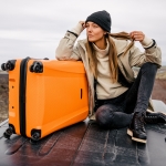 Чемодан Epic GTO 4.0 (S) Firesand Orange 924543 