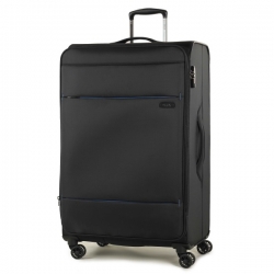 Чемодан Rock Deluxe-Lite (L) Black