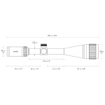Прицел оптический Hawke Vantage IR 6-24x50 AO (Mil Dot IR R/G)
