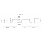 Прицел оптический Hawke Sidewinder 6.5-20x42 SF (20x 1/2 Mil Dot IR)