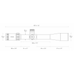 Прицел оптический Hawke Sidewinder 8.5-25x42 SF (20x 1/2 Mil Dot IR)