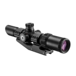 Прицел оптический Barska SWAT-AR Tactical 1-4x28 (IR Mil-Dot R/G) + mount