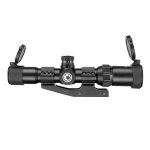 Прицел оптический Barska SWAT-AR Tactical 1-4x28 (IR Mil-Dot R/G) + mount