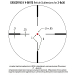 Прицел оптический Vortex Crossfire II 3-9x50 V-Brite IR