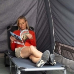 Кровать кемпинговая Vango Laze Standart Granite Grey