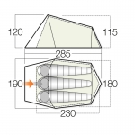 Палатка Vango Soul 300 Treetops