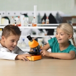 Микроскоп Bresser Junior 40x-640x Orange (Base)