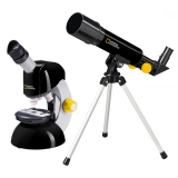 Микроскоп National Geographic Junior 40x-640x + Телескоп 50/360 (Base)