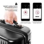 Чемодан Heys Smart Connected Luggage (M) Silver