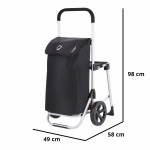 Сумка-тележка ShoppingCruiser Shop & Relax 40 Black