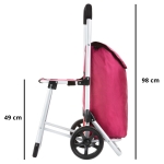 Сумка-тележка ShoppingCruiser Shop & Relax 40 Fuchsia