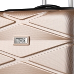 Чемодан TravelZ Diamond (S) Champagne