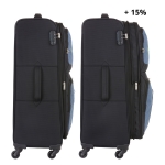Чемодан TravelZ Tripple Pocket (L) Black