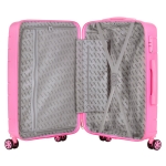 Чемодан TravelZ Big Bars (S) Pink