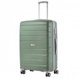 Чемодан TravelZ Big Bars (L) Olive Green