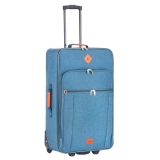 Чемодан TravelZ Hipster (M) Jeans Blue