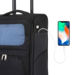 Чемодан TravelZ Tripple Pocket 57 (S) Black