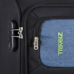 Чемодан TravelZ Tripple Pocket 57 (S) Black