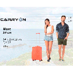 Чемодан CarryOn Wave (S) Coral