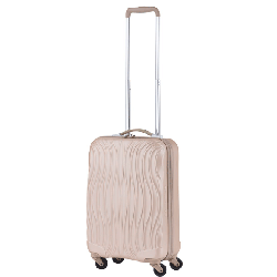 Чемодан CarryOn Wave (S) Champagne