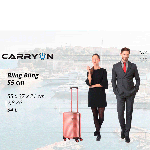 Чемодан CarryOn Bling Bling (S) Rose Gold