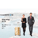 Чемодан CarryOn Bling Bling (M) Champagne