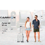 Чемодан CarryOn Porter 2.0 (S) Ivory White