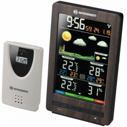 Метеостанция Bresser ClimaTemp WS Brown