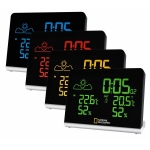 Метеостанция National Geographic Multi Colour Wireless Black