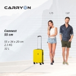 Чемодан CarryOn Connect (S) Yellow