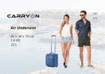 Чемодан CarryOn AIR Underseat (S) Steel Blue