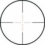 Прицел оптический Hawke Vantage IR 4-12x50 AO (Mil Dot R/G)