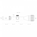 Прицел оптический Hawke Vantage IR 4-12x50 AO (Mil Dot R/G)