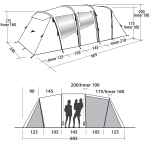 Палатка Easy Camp Huntsville Twin 600 Red