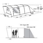 Палатка Easy Camp Palmdale 600 Forest Green (120371)