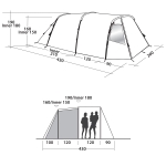 Палатка Easy Camp Huntsville 400 Red (120383)