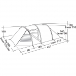 Палатка Easy Camp Spirit 300 Rustic Green (120397)
