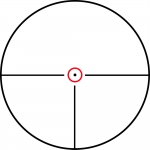 Оптический прицел Konus KONUSPRO M-30 1-4x24 Circle Dot IR