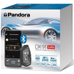 Автосигнализация Pandora DX 91 LoRa v.2 с сиреной