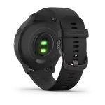 Смарт-часы Garmin Vivomove 3 черные с черным силиконовым ремешком