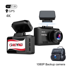 Видеорегистратор REYND F30 2 Cam WiFi GPS 4K 