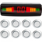 Парктроник BAXSTER PS-818-11 серебро