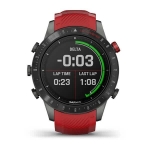 Спортивные часы Garmin MARQ Driver Plasma Red Silicone