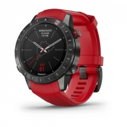 Спортивные часы Garmin MARQ Driver Plasma Red Silicone